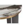 Signature Design by Ashley Jazmore Contemporary Faux Marble End Table