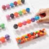 SLShePack SLShePack 36PCS 1 x 1 x 6 Clear Gumball