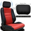 Imeisuit Car Seat Headrest Cover Soft Washable Dirt-proof Car Head
