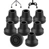 MFE Quad Cane Tips (Set of 8) - Heavy Duty