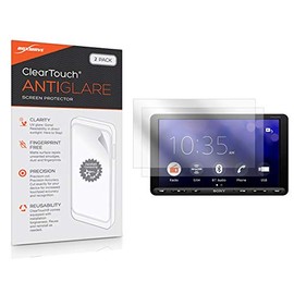 Screen Protector for Sony XAV-AX8000 (Screen Protector by BoxWave) - ClearTouch Anti-Glare (2-Pack), Anti-Fingerprint Matte Film Skin for Sony XAV-AX8000