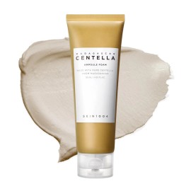 SKIN1004 Madagascar Centella Ampoule Foam, 4.23 Fl.oz, Korean Face Cleanser & Makeup Remover with Centella Asiaticanet weight: 125ml, color: Gray