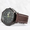 Berfine 24 mm Soft Vegetable Tanned Cowhide Leather Watch Strap,