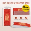 Outside the Box Papers Foil Printed Hot Dog Bags -
