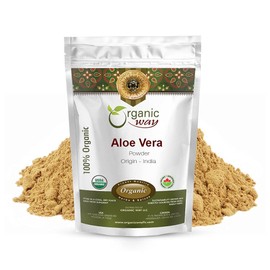 Organic Way Aloe Vera Powder (Aloe barbadensis) (8 Oz)