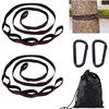 6.6FT Hammock Tree Straps Tree Swing Straps Kit with Two