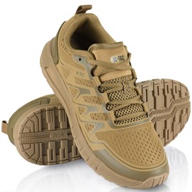 M-Tac Sport Tactical Running Walking Hiking Sneakers for Men - Mesh Lightweight (Coyote, 10.5)