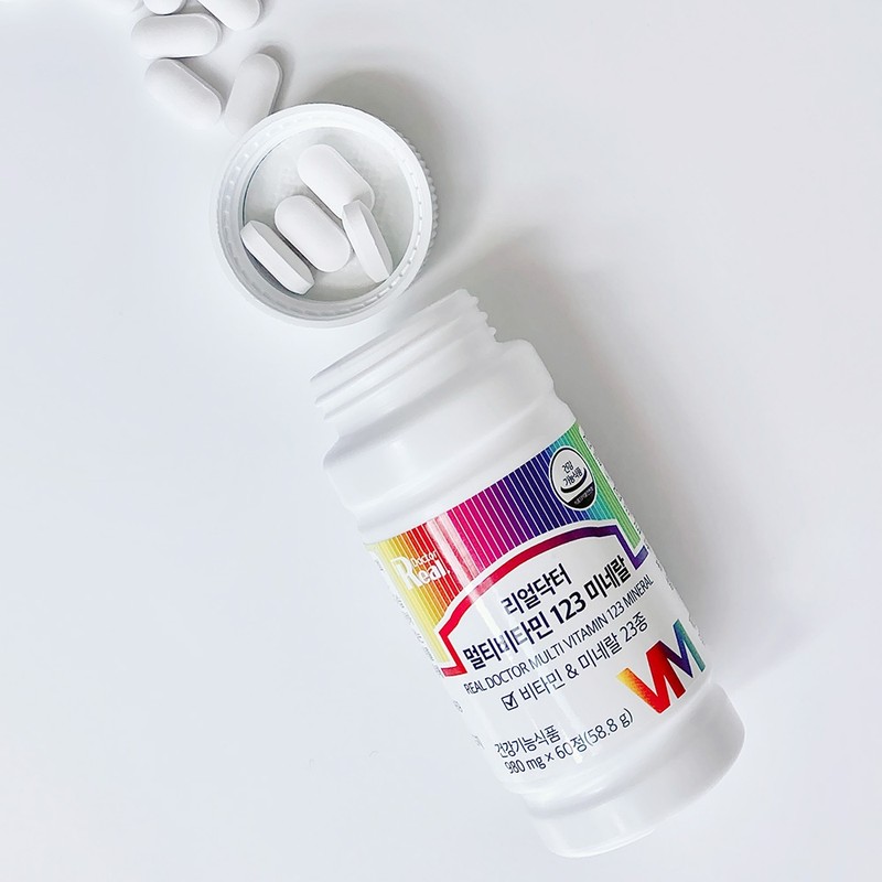 Real Doctor Multivitamin 123, 23 minerals, multivitamin, 1 tablet per