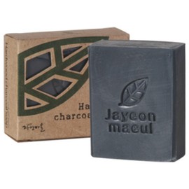 Natural Village Cham Charcoal Soap, 80g, 1 piece / 자연마을 참숯비누, 80g, 1개