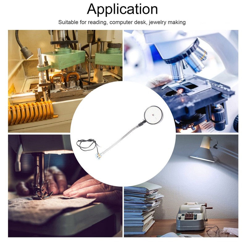 Magnetic Base Lamp High Brightness Alloy Steel Flexible Gooseneck Work