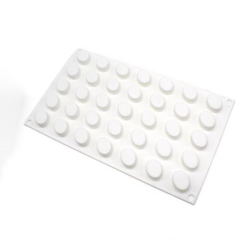mostsom 35 Grids Gummy Oval Mold Silicone Candy Mold DIY