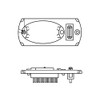 HELLA 2JA 343 570-041 Interior Light - Mini OvalLED G-LED