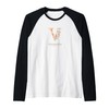 WOMENS LETTER 'V' INITIAL WATERCOLOR DUSTY PINK ROSE FLOWER Raglan