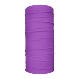S A Company UV Protection Face Shield | Single UV 30+ Multipurpose Neck Gaiter for Kids (Light Purple)