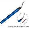 Swivel Head Deburring Tool - Deburring Tool with 5 Blades,Removing