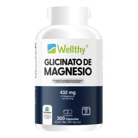 GLICINATO DE MAGNESIO 300 CAPS WELLTHY