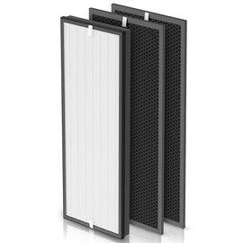 Ecofort Replacement Filter Compatible with Rowenta Intense Pure Air XL Purifier PU60XX Series, fits PU6010 PU6015 PU6020 PU6025 PU6040 PU6045 PU6080, Replaces Ref. XD6077U0 XD6071 XD6076 XD6061 XD6066