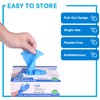 EDI Disposable Vinyl Gloves Medium, 100 pcs (Blue) - Powder-Free,