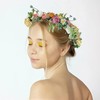 Dinghaole Ladies' Flower Crown Headpiece - Rose Pattern Flower Crown
