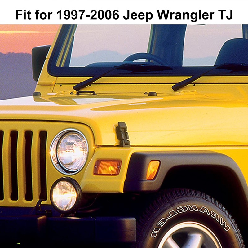 RT-TCZ Black Honeycomb Mesh Front Grill Inserts Kit for 1997-2006