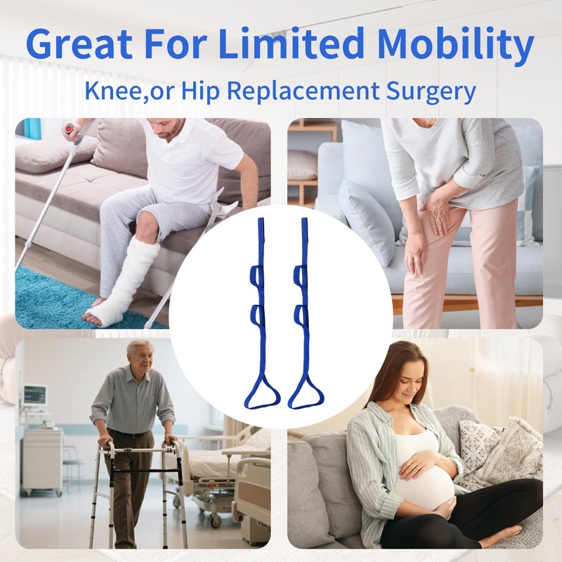 2 Pack 46 Inch Leg Lifter for After Hip &