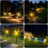 NACINIC Solar Pathway Lights Outdoor 8 Pack, Solar Garden Lights