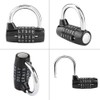 Sonew Combination Padlock with 5-Digit line Code - Password Security
