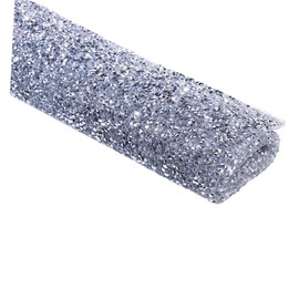 SAFIGLE Nail Mat with Rhinestones Creative Manicure Supplies for Nail Salons and DIY Artists for Friends Silver Color Design for Nail Art Decoration