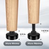12 Piezas Niveladores de Muebles Resistentes, Patas de herreria para