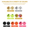 PATIKIL Fly Tying Tungsten Beads, 70 Pcs 5.5mm / 0.22
