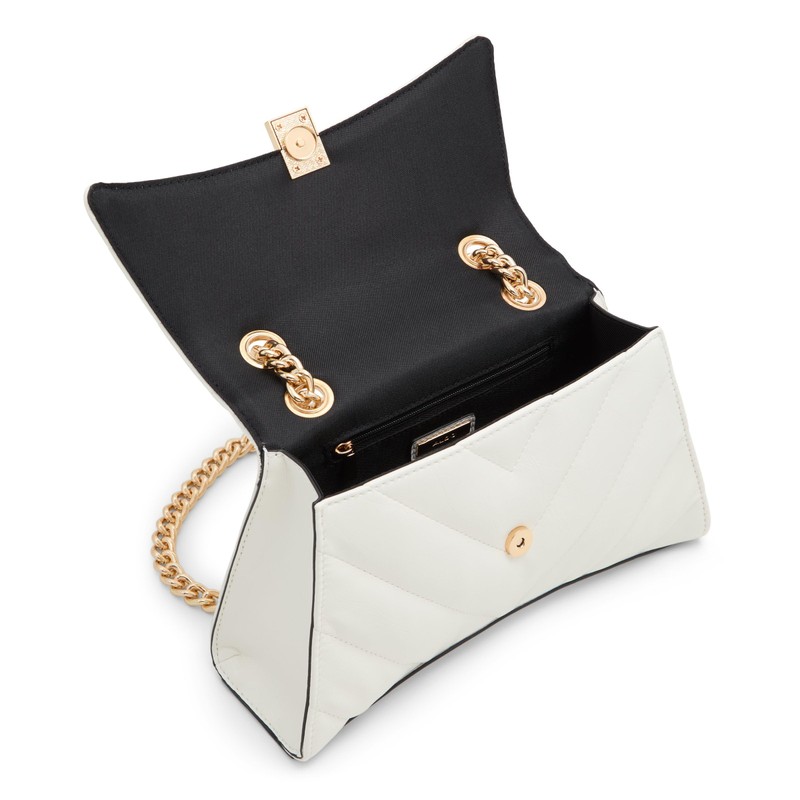 ALDO Women's Anabellx Cross Body, White, Medium