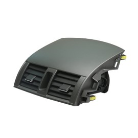 MYFANDOOR Center Dash A/C Outlet Air Vent Panel Compatible with Toyota Corolla 2008-2013 Replaces 55670-02160 55663-02060