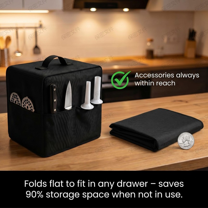 Meat Grinder's Food Flicer Cover, 21"L x 9.8"W x 16.3"H