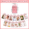 1st Birthday Banner 2set, 1st Birthday Photo Banner and I