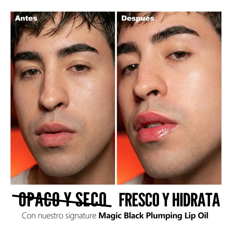 Chillab Aceite Labial Negro Mágico Voluminizador Hidratante