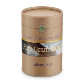 Original Himalayan Salt Crystal - Fine Granulated Culinary Salt for Cooking, Food Preparation and Health with 84 Trace Minerals (1 Pack)