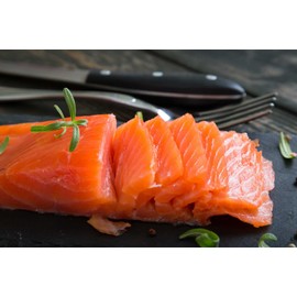 Cold Smoked Salmon Fume - Fillet Loin of Naturally Smoky Salmon (8 Ounce (225 grams))
