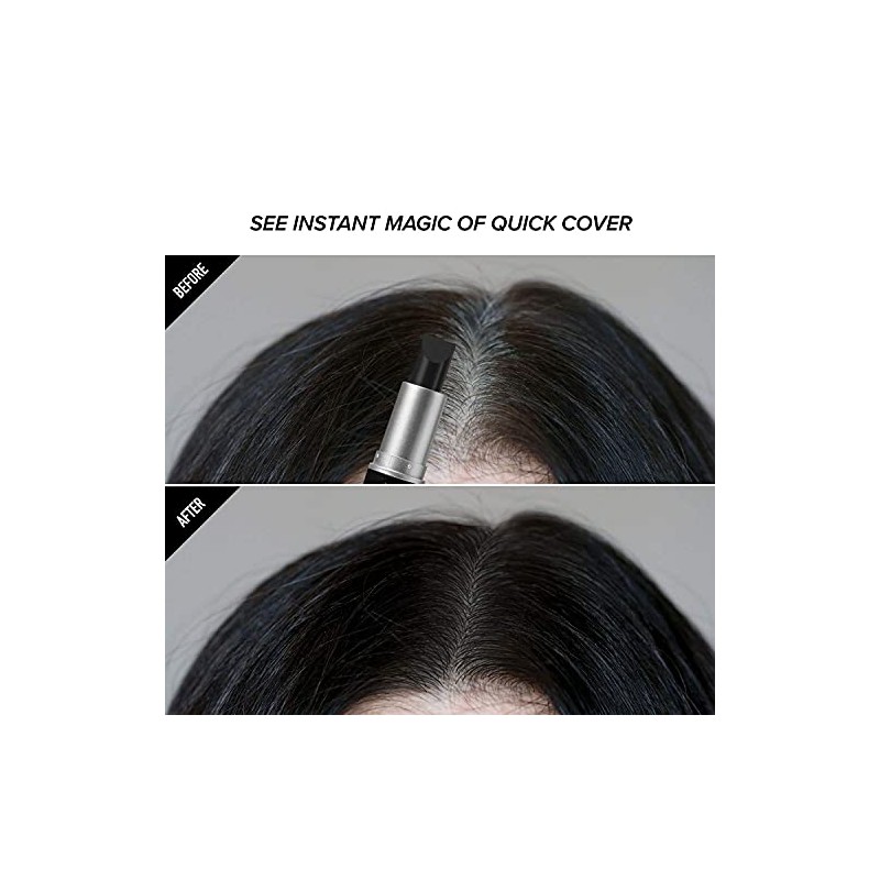 KISS Quick Cover Gray Hair Raíz Retoque Stick (2 unidades,