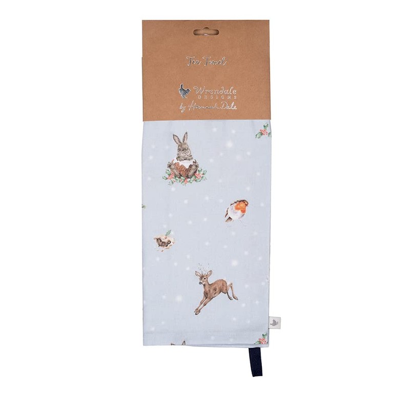 Wrendale Designs by Hannah Dale Winter Woodland' Tea Towel