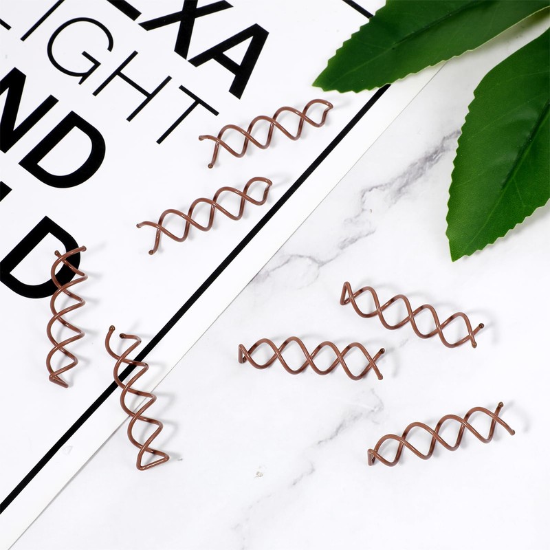 Molain 20PC Spiral Hair Pins, Twist Hair Pins Corkscrew Hair