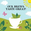 Clipper Organic Everyday 80 Tea Bags | Unbleached, Plastic Free,