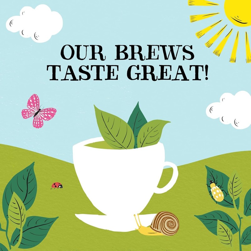 Clipper Organic Everyday 80 Tea Bags | Unbleached, Plastic Free,