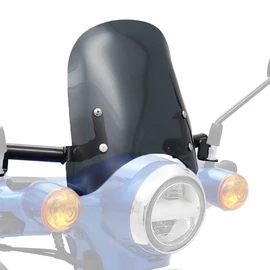 ENDURANCE JA59 XJMSC1642S1 Motorcycle Meter Visor Set Smoke + Mounting Kit SuperCab 110