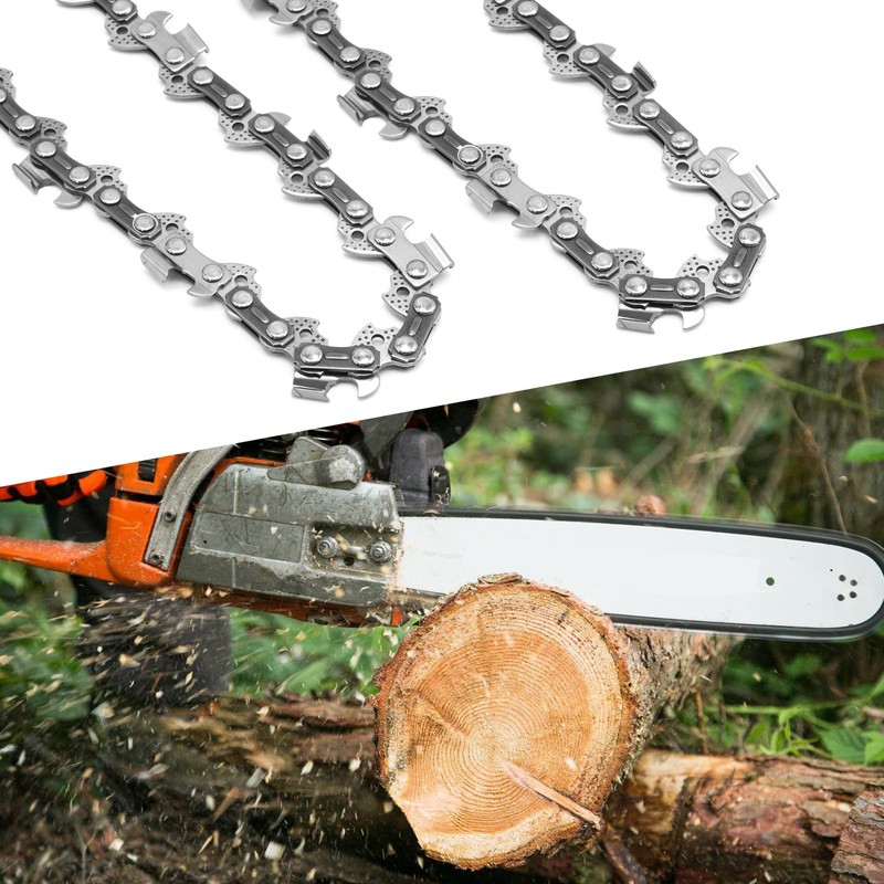 Ollanoos 3Pcs Chainsaw Chains 16 Inch (40cm) Bar, 56 Drive