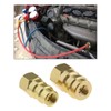 VGOL 2Pcs R12 to R134A Adapter Low Side & High