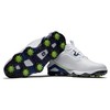 FootJoy Men's Tour Alpha Golf Shoe, White/Navy/Lime, 10