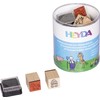 HEYDA Motif Stamp Set Horse and Farm Round Tin Pack
