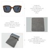TYFGRT 1 x Sunglasses, Equipped with 1 x Glasses Cloth