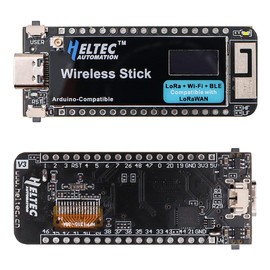 DollaTek ESP32 Wireless Stick Lora+WIFI+BLE Development board with 0.49inch OLED display screen SX1276 Module For Arduino 868MHz - 915MHz