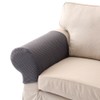 Universal Knit Thicken Non Slip Sofa Armrest Cover Polyester Flexible